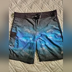 Ocean Current Swim Trunks